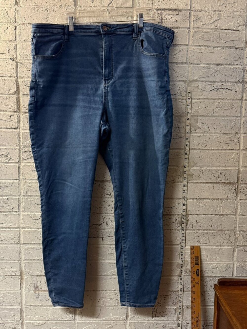 American Eagle Next Level Stretch Size 22 Long Skinny Jeans Plus Size